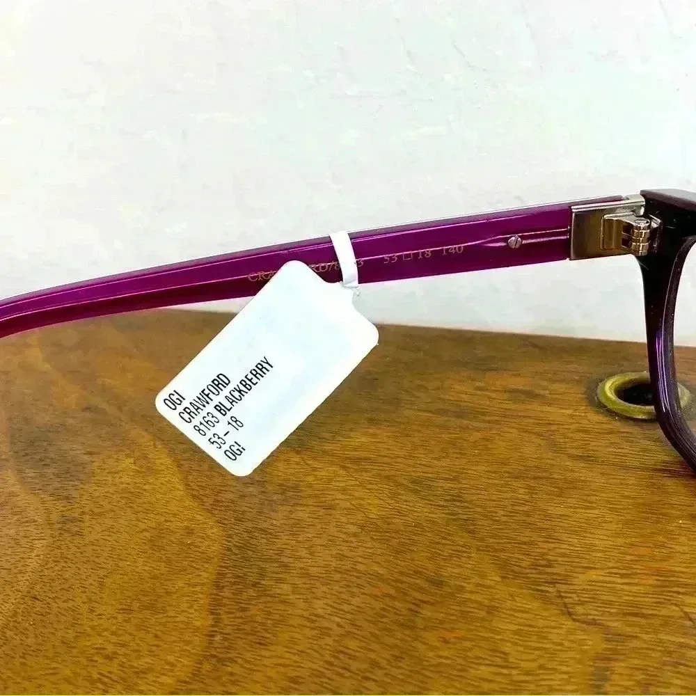 Seraphin by OGI CRAWFORD Eyeglasses Blackberry Boa 8163 53-18-140